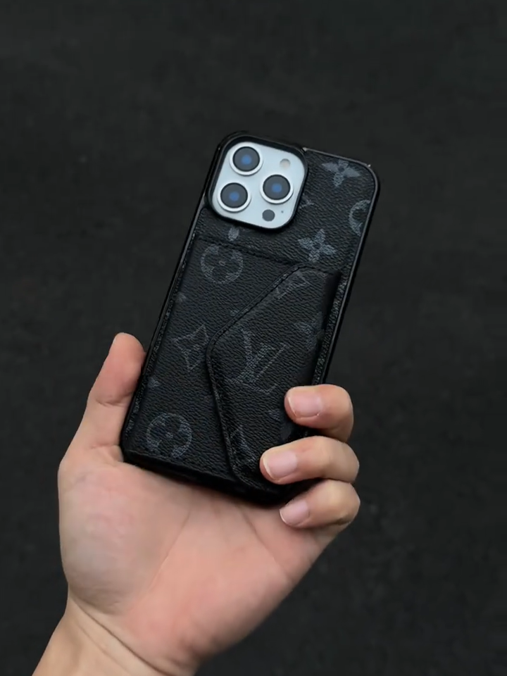 路易威登印花卡套手機殼